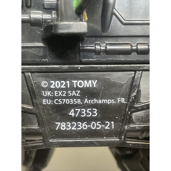 John Deere Kids Monster Treads Toy Tractor& Wagon & Lights & Sounds Not Tested - Picture 15 of 15